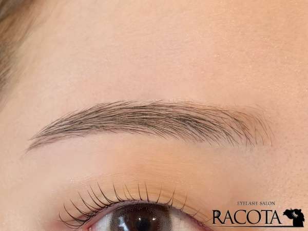 ＊並行ゆるアーチ眉＊